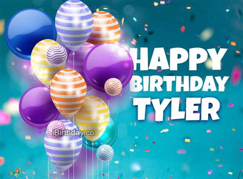 happy birthday tyler images